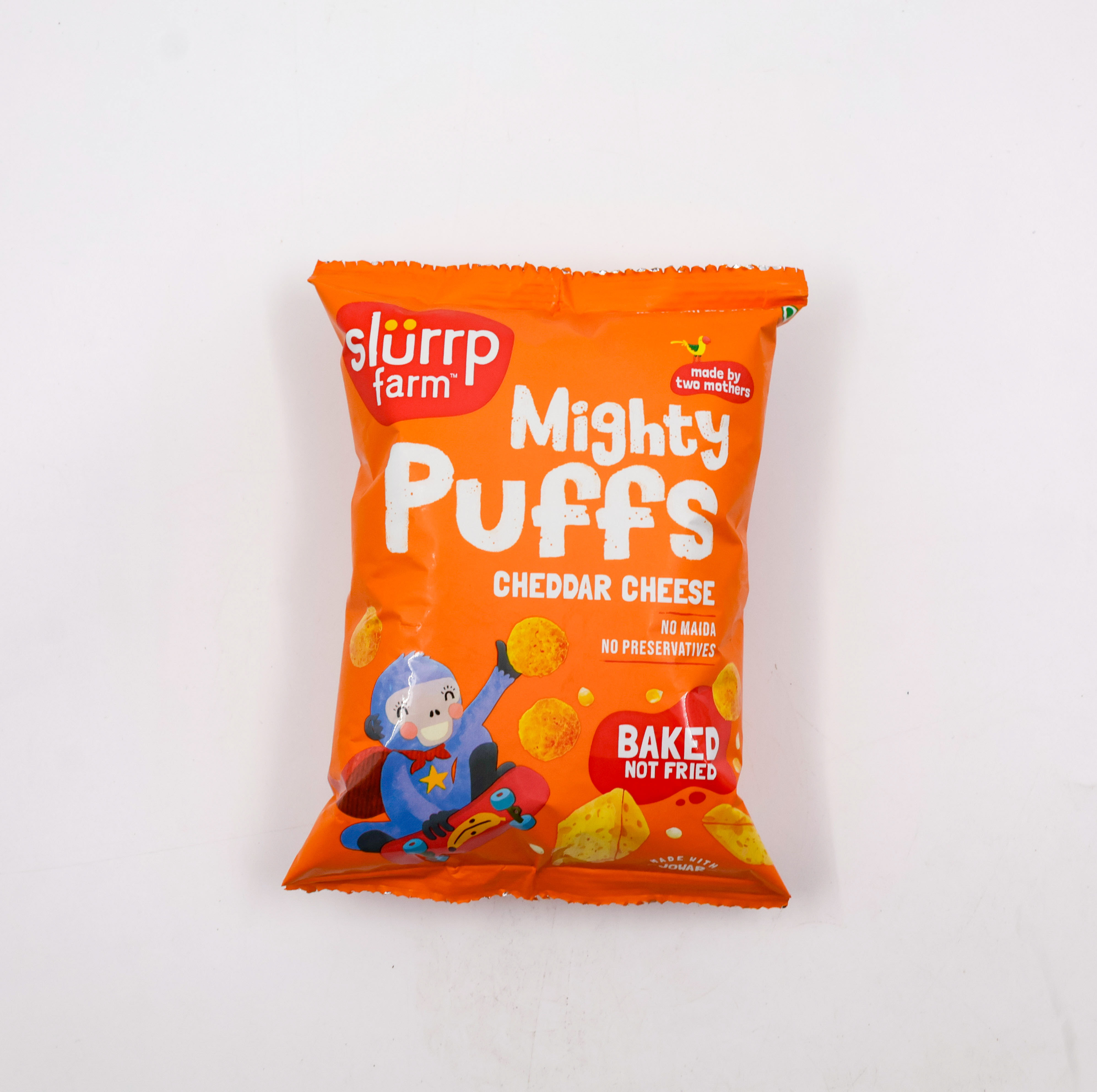 Slurrp Farm Mighty Puffs Cheddar Cheese 20 g